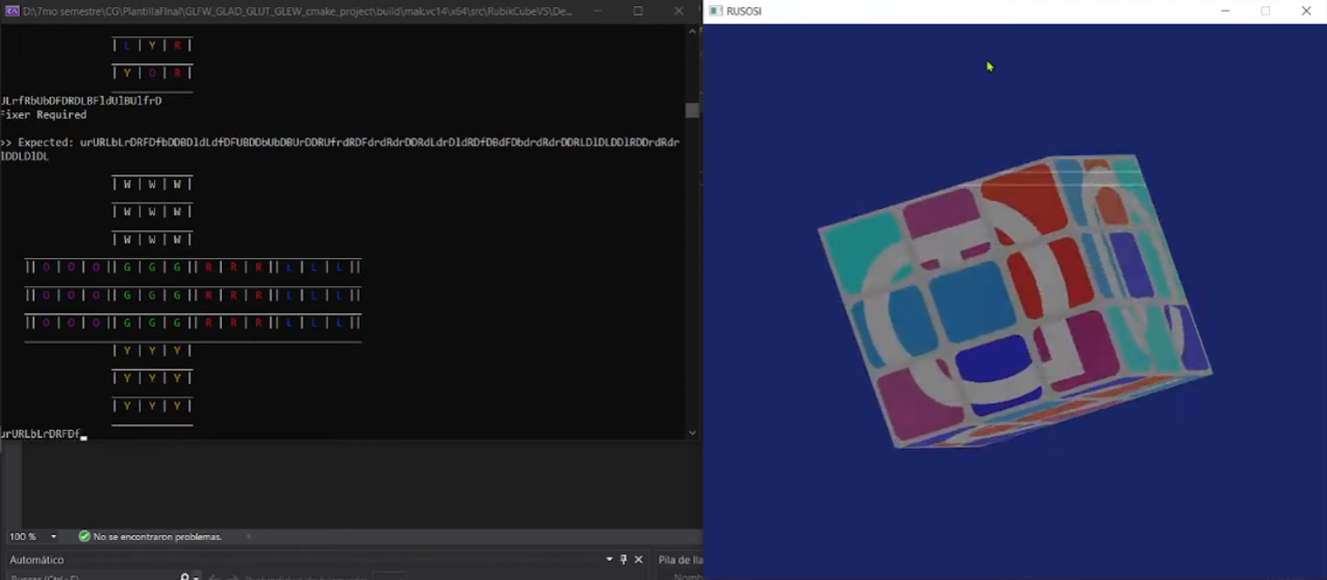 OpenGL Rubik's Cube